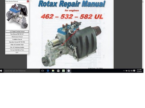 Rotax service overhaul - rotax,