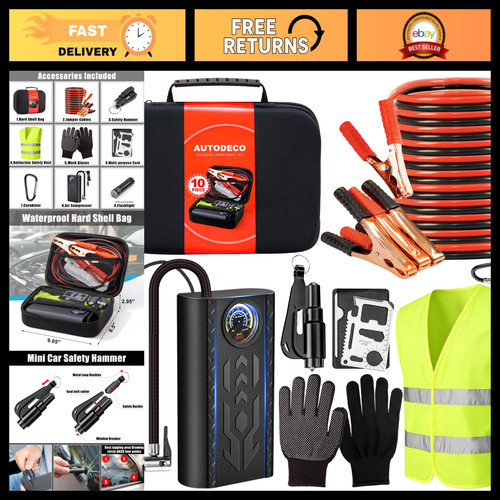 Portable car emergency kit - portable,