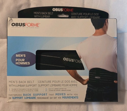 Obusforme men black belt - obusforme,
