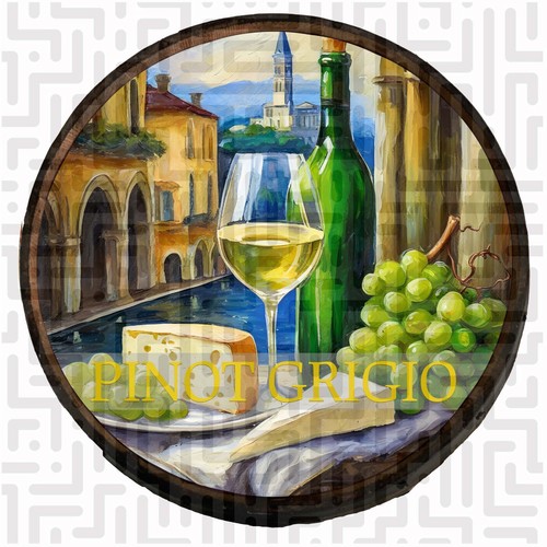 Pinot grigio wine barrel - pinot,