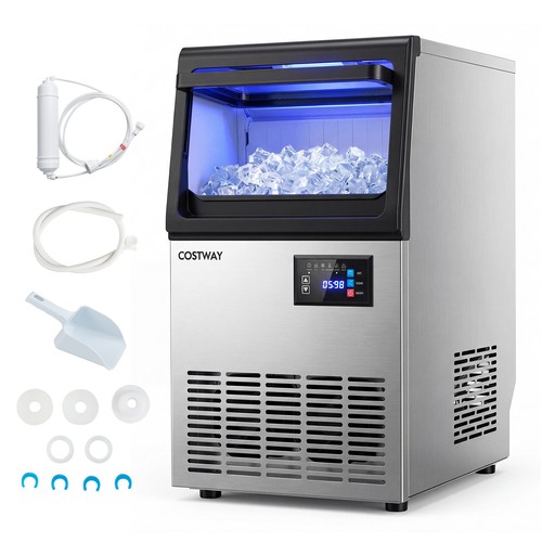 Stainless steel ice maker - stainless,