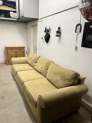 Pottery barn couch - pottery,