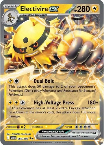 Electivire 069 182 - electivire, ex
