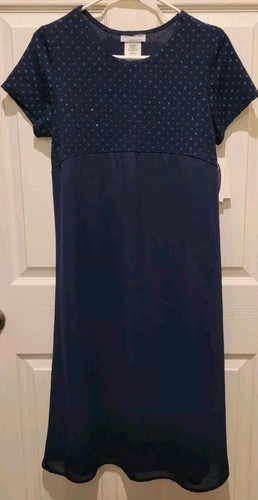 Girl navy blue semi - , girl's