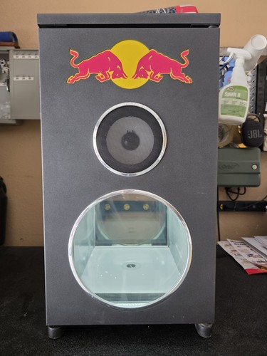 Red bull inspired mini - red, dj