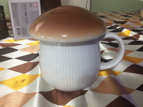 Mushroom mug coffee - coffee, tea