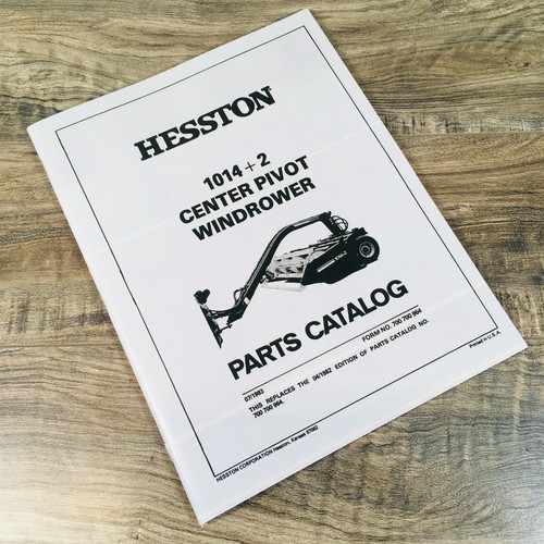 Hesston 1014 center pivot - hesston,