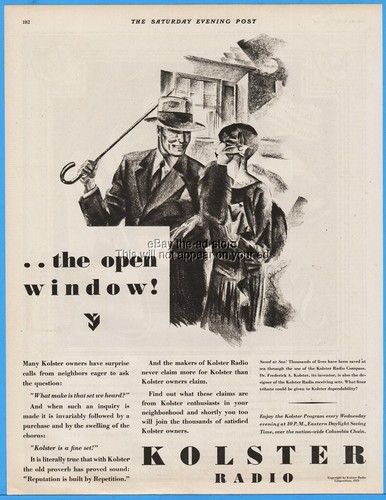 1929 kolster radio corporation - kolster,