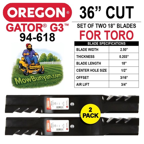 Set oregon 618 gator - set, of