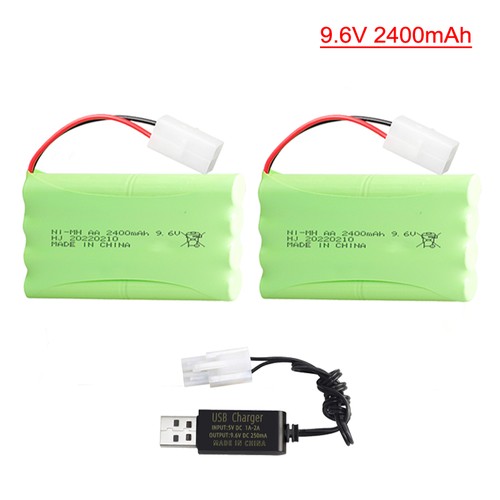2pcs 2400mah 8aa - 2pcs,