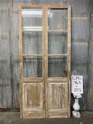 Antique french double doors - antique,