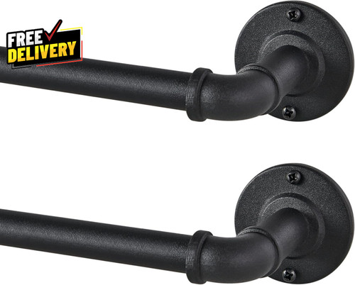 Pack industrial curtain rods - 2,