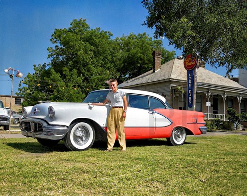 1956 oldsmobile two tone - oldsmobile,
