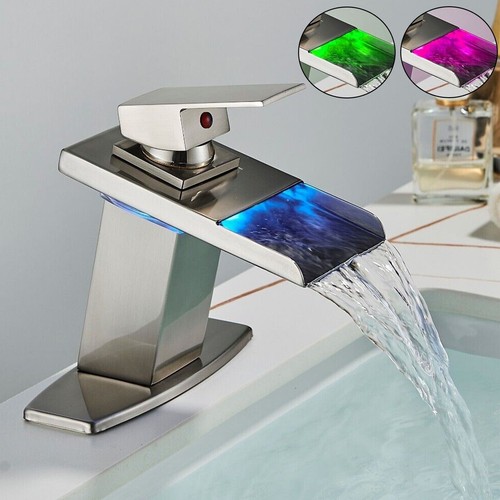 Bathroom sink faucet led - bathroom,
