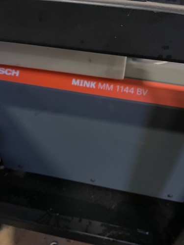 Busch vacuum pump mink - vacuum, mm