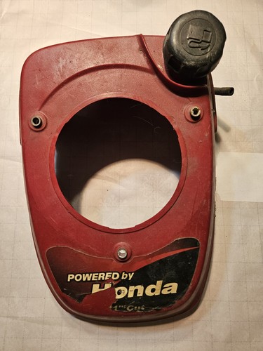 Honda engine cover - and, fuel