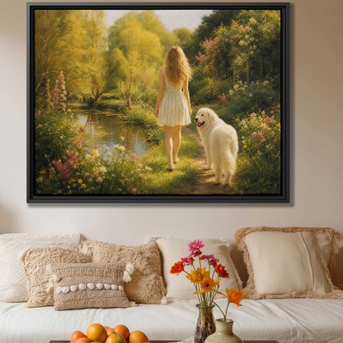 Great pyrenees dog oil - great,