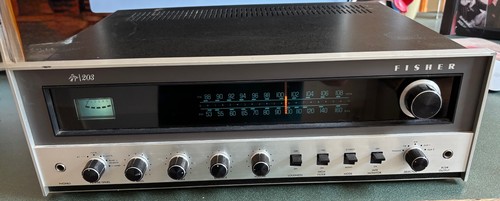 Vintage the fisher 203 stereo - vintage,