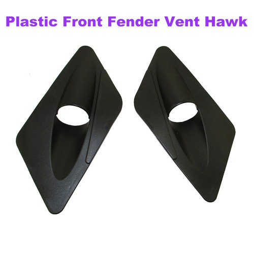 Plastic front fender - fender, vent