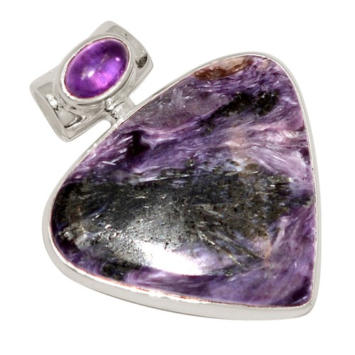 Natural siberian charoite - charoite, &