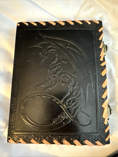 Handmade leather journal - leather,