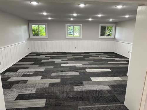 New shaw carpet tile planks - new,