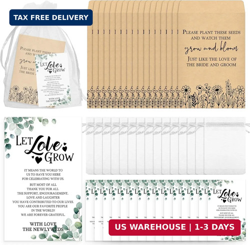 100 set wedding favors - set,