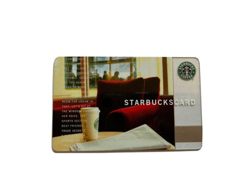Starbucks card 2004 comfy - card,