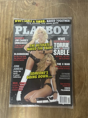 Playboy magazine march - playboy, 2004