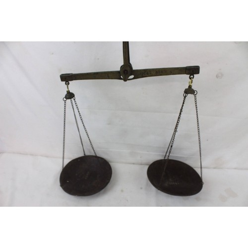 Vintage marked scales justice - vintage,