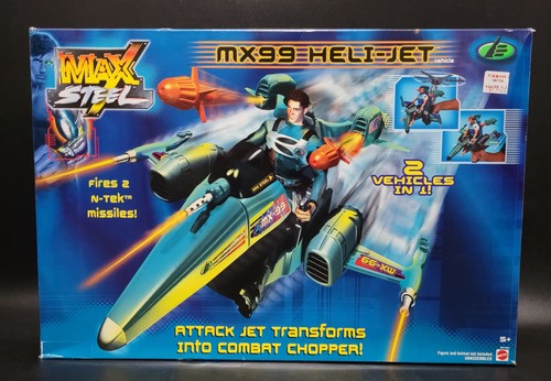 Mattel max steel mx99 heli - mx99, heli-jet