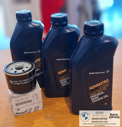 Bmw oil change kit - oil,