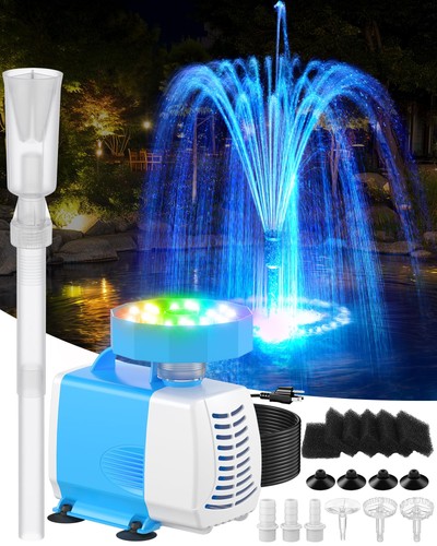 Submersible pump pond filter - submersible,