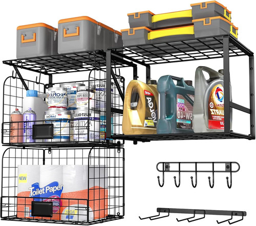 Garage shelf wall mounted with - garage,