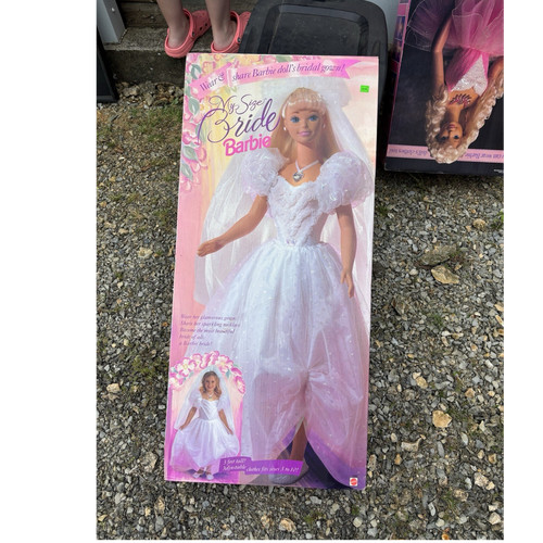 Mattel size barbie bride - mattel,