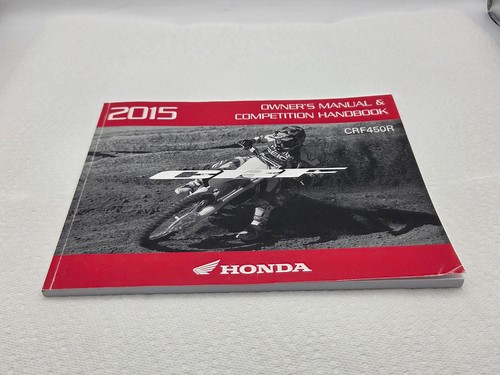 2015 honda crf450r owner - 2015,