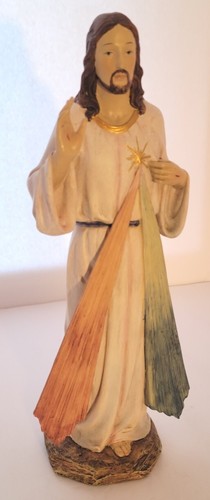 Jesus divine mercy statue - 12",
