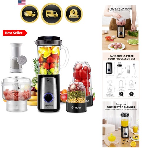 Blender and food - in,