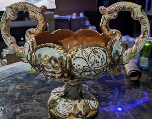 Vintage italian capodimonte - vintage,
