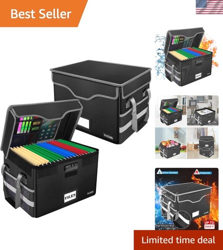 Collapsible fireproof file - fireproof,