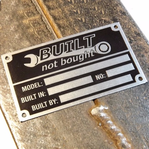 Anodized aluminium built - anodized,