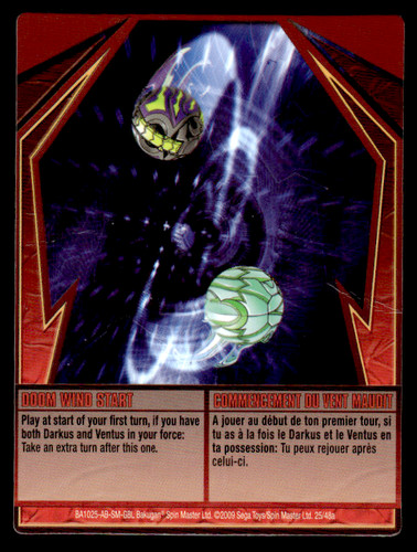 Bakugan card doom - bakugan,