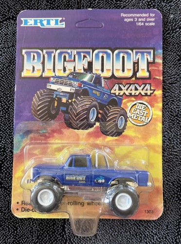 Vintage 1989 ertl bigfoot - vintage,