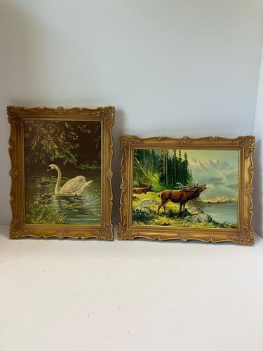 Vintage german wildlife prints - german,