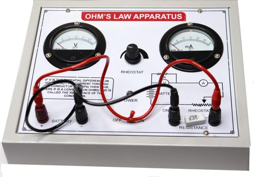 Ohm law apparatus kit with - ohm's,