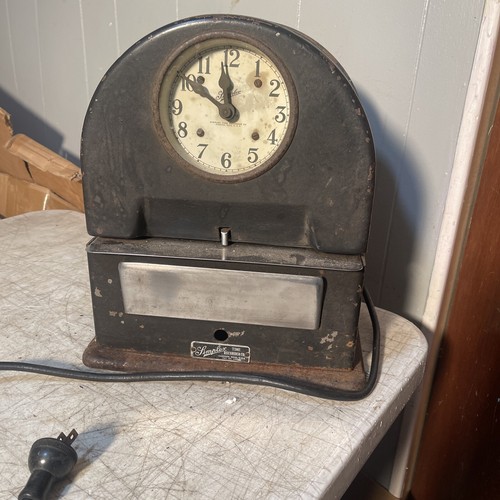 Old simplex time recorder - time,