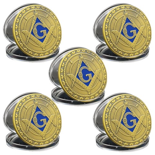 Pcs freemasons bronze - 5,