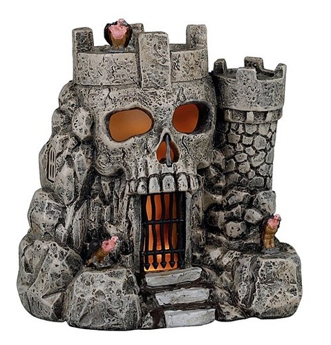 Lemax spooky town skull castle - spooky,