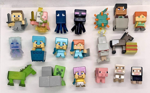 Minecraft mini figures lot