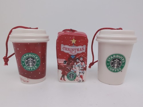 Starbucks holiday ornament set - holiday,